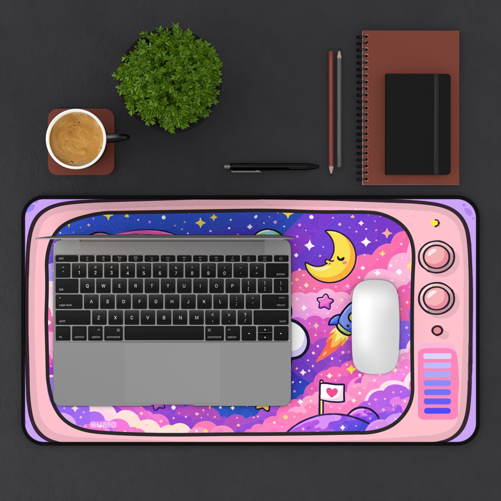 Piffi Cloud in Space Desk Mat