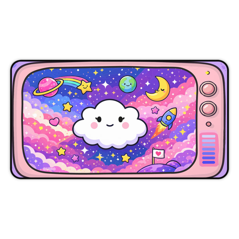 Piffi Cloud in Space Desk Mat