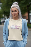 No Fluffs To Give Cloud Graphic Tee — Women's Boxy T-Shirt