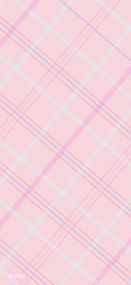 Pink Plaid Mobile Wallpaper